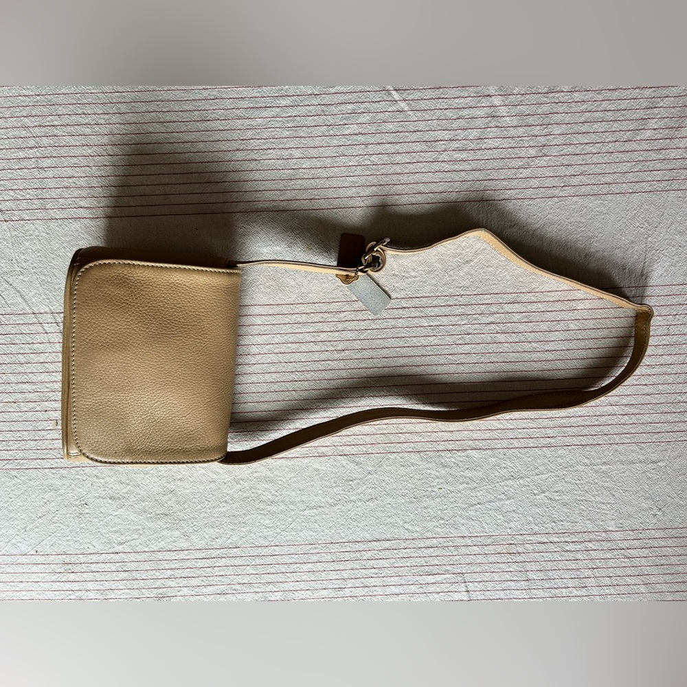 Coach Sonoma Pebbled Flap Bag